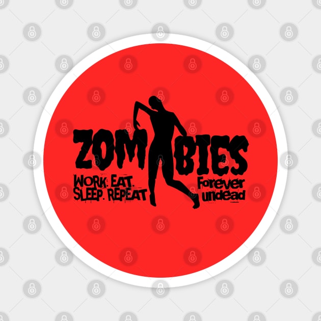 ZOMBIES Magnet by Fabrik
